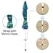 Abba Patio 7ft Beach Umbrella with Sand Anchor, Push Button Tilt and Carry Bag, UV 50+ Protection Windproof Portable Patio Umbrella for Garden Beach Outdoor, Striped Color