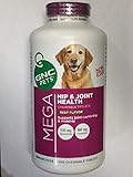 GNC Hip & Joint Supports Joint Cushioning & Mobility 300 Count Beef Senior Dog