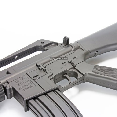 BBTac 800014 M16A2 Airsoft Gun Vietnam Style Spring Airsoft Gun Rifle Full Size