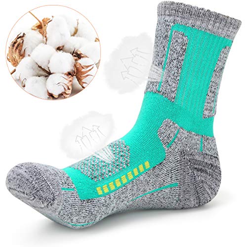 KOOOGEAR 3 Pairs Women Walking Hiking Socks 4-8 UK Size,Anti Blister, Terry Cushion,Breathable,Warm,Moisture Wicking,Arch Support for Outdoor Sports Trekking Cycling Camping Golf Gym - Image 3