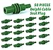 APTIV Green Round 1 Way Cable Cavity Plug Seal, Metri-Pack 280 Connector (Pack of 50)