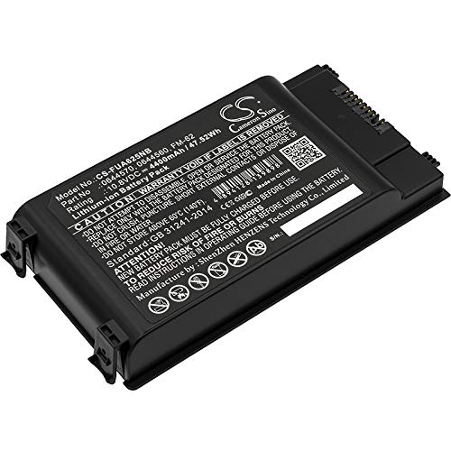 4400mAh Battery Replacement for Fujitsu LifeBook A1110 FMV-BIBLO NF/C50 FMV-A8280 LifeBook V1010 FMV