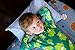 Little Sleepy Head Toddler Pillowcase, 100% Cotton & Hypoallergenic Pillow Case for Toddler Pillow, Snug Fit Envelope Pillowcase, 13x18 Pillowcase, Pilllow Sold Separately (Blue)