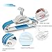 Premium Quality 10 Pack Coat Hangers Durable Non Slip Plastic Suit Clothes Hangers with hook Perfect for Pants, dress, jacket, Underwear and Shirt