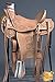 HILASON 16 in Western Horse Wade Saddle Leather Ranch Roping Tanthumb 3