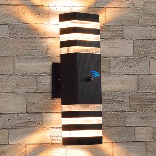 Outdoor Wall Light Black Exterior Sconce Waterproof
