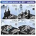 Adapter, Upgrade True 1840W Stable International European Power Plug Adapter, Worldwide All in One Universal Wall Charger with Type C A G I 4 USB Port for US EU UK AU Asia 200 Countrie