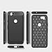 Vinve Compatible with Google Pixel 2 Case, [Slim Thin] Carbon Fiber TPU Shock Absorption Anti-Scratches Flexible Soft Protective Case - Black