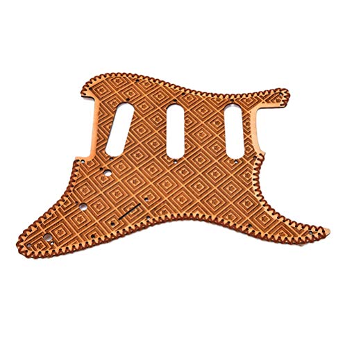 image for LIOOBO Wood Single Coil Pickguard Pickups for Fender Stratocaster Stra