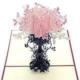 [Summer Clearance Sale Day 2016 Greeting Cards]3D Pop Up I Love Mom Handmade Luck Best Wish Greeting Card Kirigami Paper Craft (Flower)