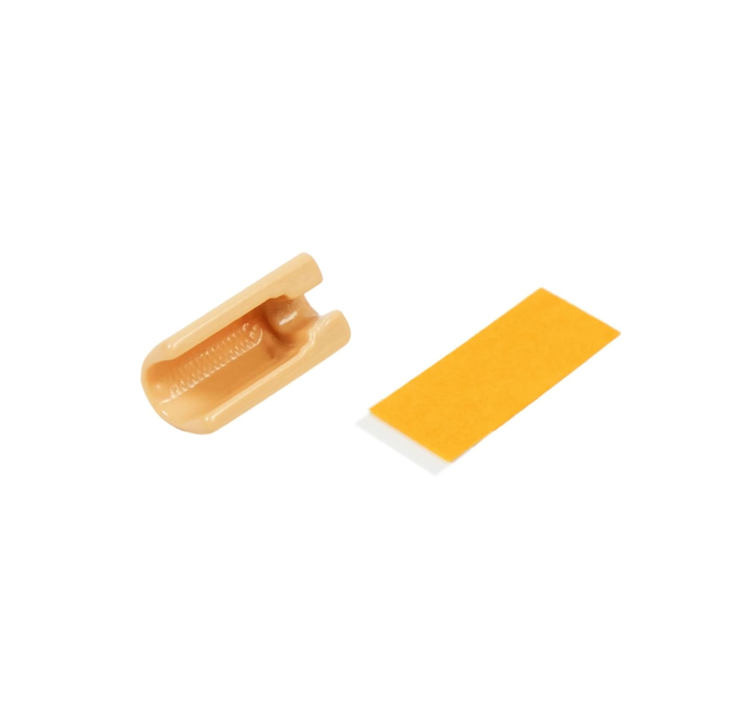 URSA MiniMount. Slim, Low-Profile and Made from Hardened Plastic. Hand-Finished for Smoothness. Includes 5x Hypoallergenic MiniMount Stickies (Beige, Sennheiser ME2) — image 1