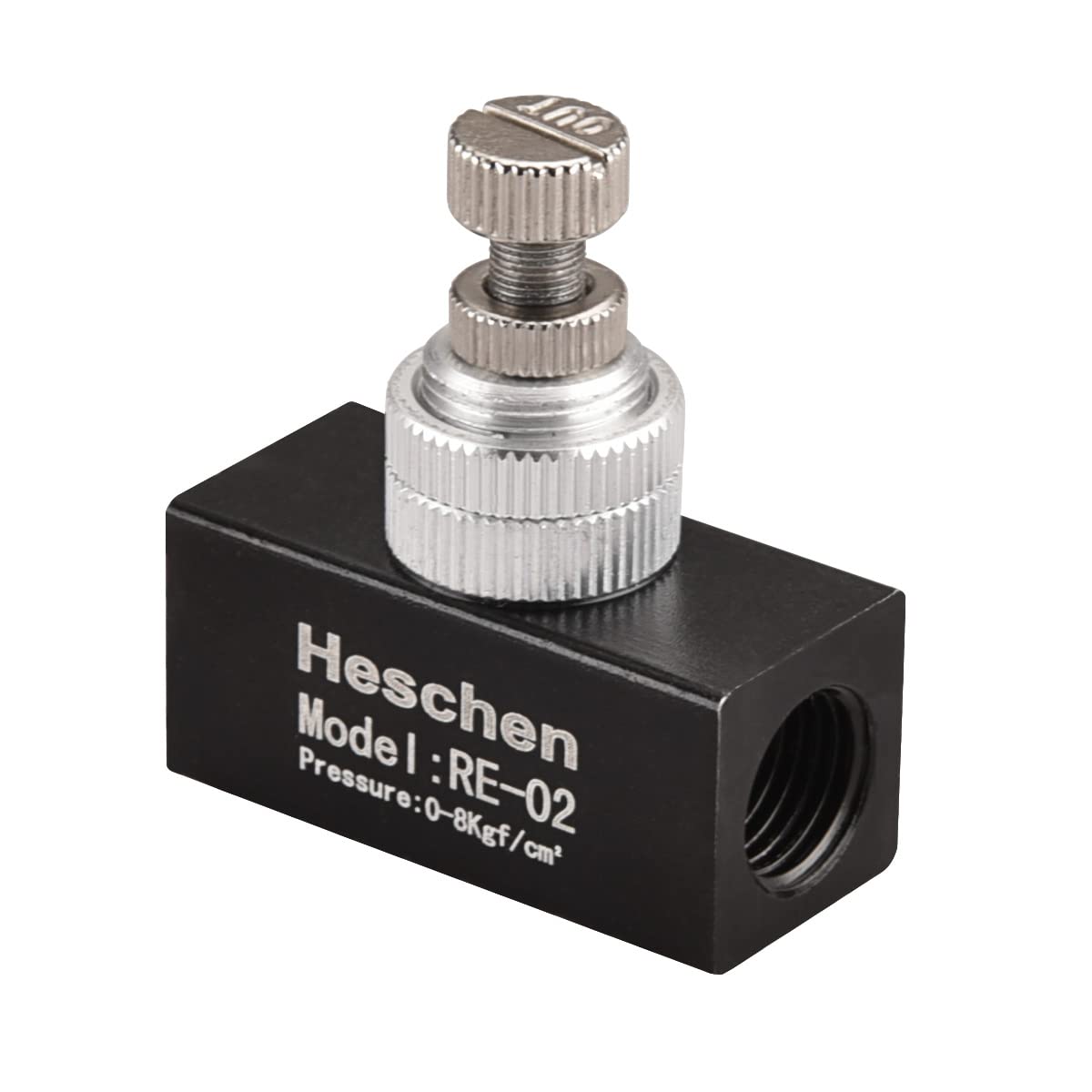 Heschen pneumatic Flow Speed Control Valve RE-02 1/4 PT Port Size Two Position