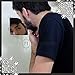 3X Magnifying Shower Mirror for Fogless Shaving with Suction Cup, Shatterproof Surface and 360° Swivel, 6.3
