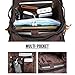 Lifewit Waxed Canvas Backpack Waterproof 15.6 Inch Laptop Casual School College Bags Travel Rucksack