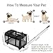 Bonnlo Cat Puppy Pet Wheels Rolling Carrier Stroller - 20