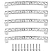 XLX Square Crystal Glass Decorated Stainless Steel Door Cabinet Drawer Handle Pull
