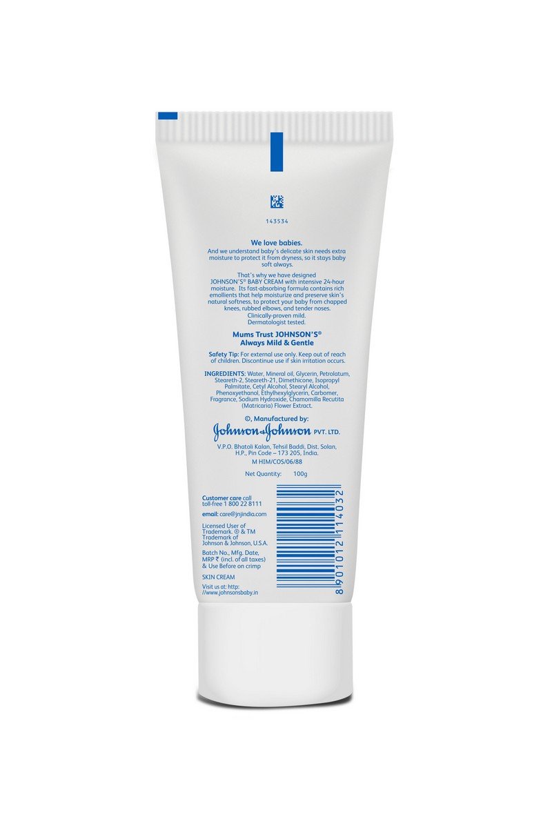 johnson baby cream for oily skin