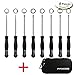 Paxcoo 8 Pcs Carburetor Adjusting Tool Kit with Carrying Case for Common 2 Cycle Carburator Engine