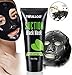 Black Mask, Charcoal Peel off Mask, Face Blackhead Mask, Balckhead Remover Mask, Brighten Skin Deep Cleansing Purifying Peel Acne Mask 1pc