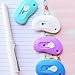 Olpchee Mini Retractable Utility Knife Letter Opener Portable Box Paper Cutter Touch Knife (Random Color) (3Pcs)