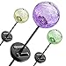 Bear Motion Crackle Glass Ball Path Light with Solar Light Color Changing LED for Garden Landscape Path Pathway Lights Lawn Lamp - (3-Pack)