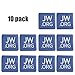 JW.ORG Buttons Jehovah's Witnesses Button Perfect Present For Jw.org (Square-10 Pack)