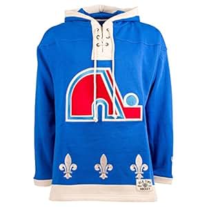 Quebec Nordiques Heavyweight Jersey Lacer Hoodie - Size XX-Large: Amazon.ca: Sports & Outdoors