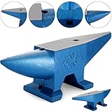 Happybuy Single Horn Anvil 66Lbs Steel Anvil Blacksmith for Sale Forge Tools and Equipment Anvil Rugged Round Horn Anvil Blacksmith Jewelers Metalsmith Blacksmith Tool