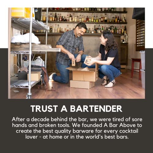 A Bar Above Cocktail Strainer Set 3 Piece Stainless Steel Bar