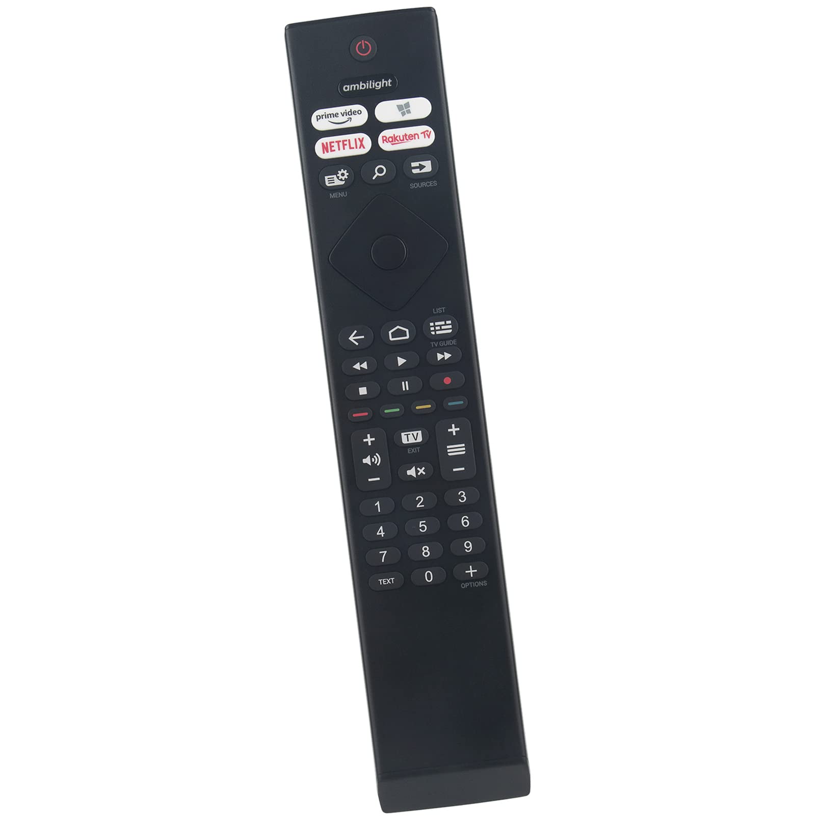 ALLIMITY HR45B-GJ06 Remote Control Replace fit for Philips Ultra HD LED 4K TV 55OLED706/12 65OLED706/12 58PUS8517/12 50PUS8517/12 65PUS8546/12 50PUS8857/12 50PUS8506/12 70PUS8506/12 55PUS8897/12
