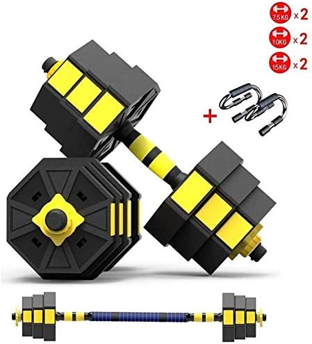 HOSTWEKLJT Dumbbells SetWeight Training SetFree Cast Large Dumb Bells Barbell Strength Weight 15KG 20Kg 30GK Adjustable Body Building,Gym Work Out Training for Men Women