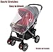 Baby Mosquito Net for Strollers, Carriers, Car Seats, Cradles. Fits Most Cribs, Made of White, Portable & Durable Baby Insect Netting