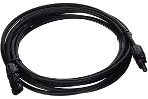 Renogy 5FT 10AWG Solar Extension Cable with Female and Male connectors (Single)