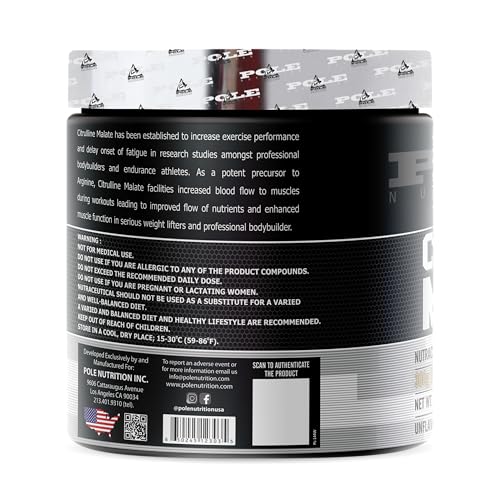 POLE NUTRITION PRO6 Pole Nutrition Citrulline Malate 300g
