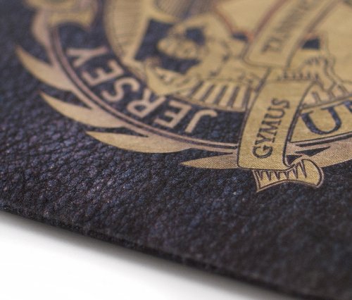 Dynomighty Men's Jersey Shore Mighty Wallet, Black/Gold, One Size