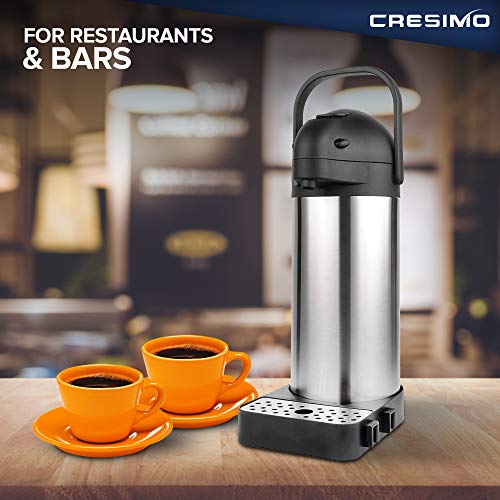 Cresimo Coffee Drip Trays/ Modular Design to hold as many Coffee Airpots or Carafes as necessary