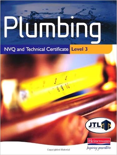 Plumbing Nvq And Technical Certificate Level 3 Student Book 9780435401955 Amazon Com Books
