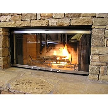 Amazon.com: Heatilator Fireplace Doors - Stainless Steel 36" Series