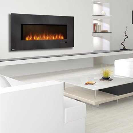 Amazon Com Napoleon 48 Linear Wall Mount Electric Fireplace Efl48 Home Kitchen