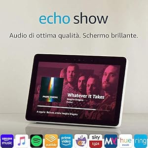 Echo Show (2ª generazione) – Resta sempre in contatto con l’aiuto di Alexa – Bianco