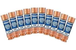 Compatible Replacement for Cooper Bussman FRN-R-30 - Box of 10 Edison Time Delay Fuse - 30 Amp 250V - RK5 Dual Element