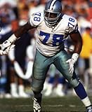 LEON LETT DALLAS COWBOYS 8X10 SPORTS ACTION PHOTO (F)