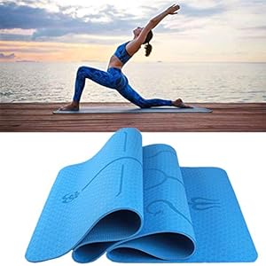 WESEEDOO Yoga Mats Exercise Mat Fitness Mat Non Slip Yoga Mat Training Mat Exercise Mats For Home Gym Thick Fitness Mats Non Slip Gym Matt For Home Exercise Mat Extra Thick