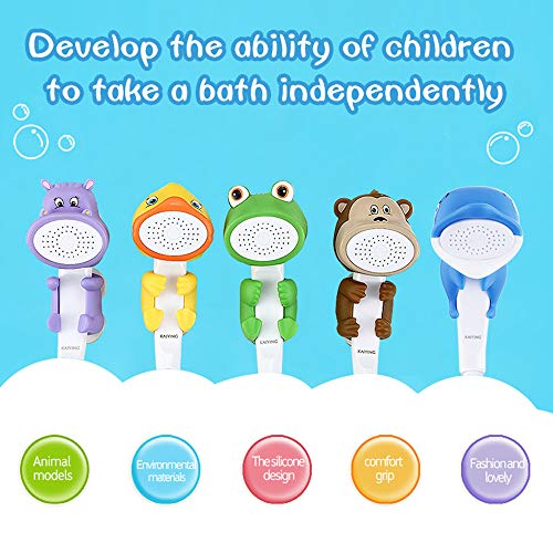 KAIYING Children's Handheld Shower Head,Cartoon Water Flow Spray Shower