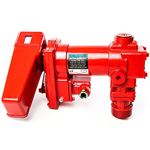 12V DC High-Flow 20 GPM Fuel Transfer Pump for Gasoline, Diesel Fuel, Kerosene, Mineral Spirits, Heptane, Hexane, E15, Biodiesel, and Similar Fuels or Oils