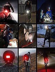 Hipeak Bike Lights for Night Riding, IP65