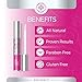 Brazen Babe Wonder Lash and Brow, Naturally Derived Eyelash and Brow Growth Serum, with Vitamin E and Castor Oil, Non-GMO, Cruelty Free, Paraben Free, Gluten Free, Made in the USA, 0.34 fl. oz.