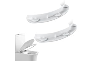 RUGAM P Guard Urine Deflector Pee Splash Guard,Splash Guard Maddak for Toilet Seat Splash Guard,Toilet Seat Directs Urine Home Care Elevated,Guard Toilet Seat Attachment - Prevents Urine/Pee Messes(2 Pack)