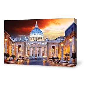for Living Room Bedroom Home Artwork Paintings Charming Civic Landscape