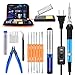 Soldering Iron Kit, Kusonkey Adjustable Temperature Welding Soldering Iron 60W 110V Portable Soldering Iron with PU Carrying Case